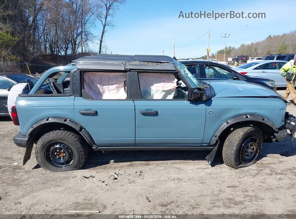 1FMEE5DP5NLB26299 2022 FORD BRONCO Синий Вид задней части салона