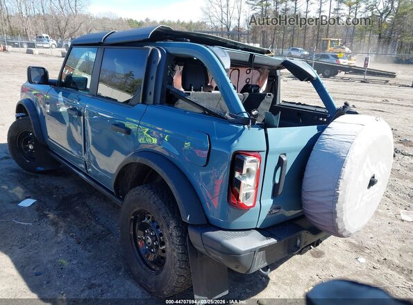 1FMEE5DP5NLB26299 2022 FORD BRONCO Синий Задняя левая четверть