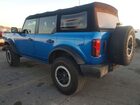 2021 Ford Bronco Base Blue vin: 1FMEE5DP6MLB03869