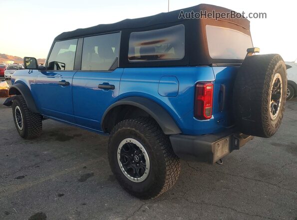 1FMEE5DP6MLB03869 2021 FORD BRONCO Blue Tył lewy