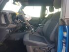 2021 Ford Bronco Base Blue vin: 1FMEE5DP6MLB03869