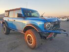 2021 Ford Bronco Base Blue vin: 1FMEE5DP6MLB03869