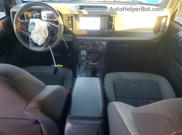 1FMEE5DP6MLB03869 2021 FORD BRONCO Blue Widok deski rozdzielczej