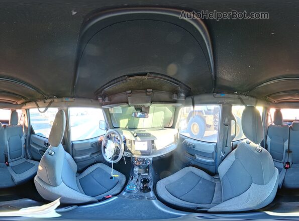 1FMEE5DP6MLB03869 2021 FORD BRONCO Blue Widok naklejki z numerem VIN