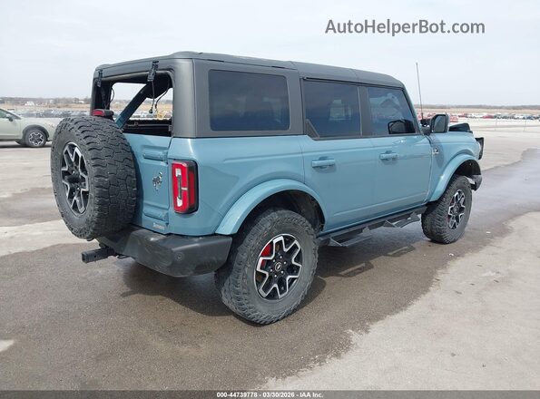 1FMEE5DP6PLB59668 2023 FORD BRONCO Blue უკანა მარჯვენა