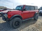 2021 Ford Bronco Base Red vin: 1FMEE5DP7MLA63883