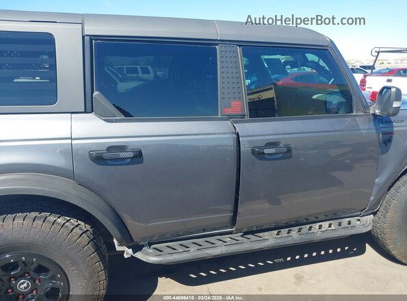 1FMEE5DP9PLA92998 2023 FORD BRONCO Black Widok wnętrza z tyłu