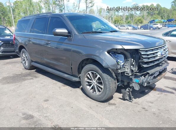 1FMJK1HT3KEA27746 2019 FORD EXPEDITION MAX Серый Передняя правая четверть