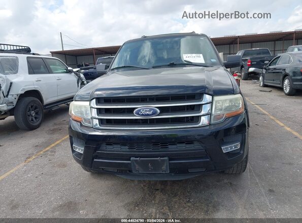 1FMJK1HT4GEF42598 2016 FORD EXPEDITION EL Black Սարքավորումների վահանակի տեսք