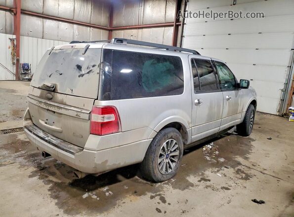 1FMJK1HT5GEF45042 2016 FORD EXPEDITION Silver Tył prawy