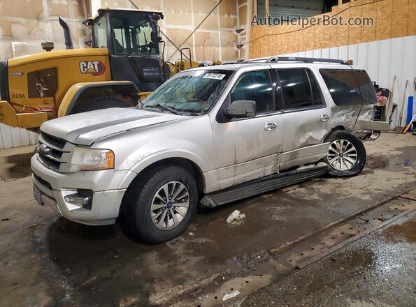 1FMJK1HT5GEF45042 2016 FORD EXPEDITION Silver Przód lewy