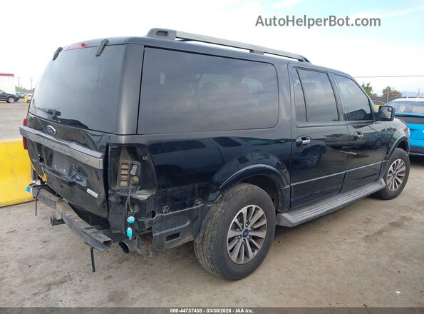 1FMJK1HT8GEF43527 2016 FORD EXPEDITION EL Black Tył prawy