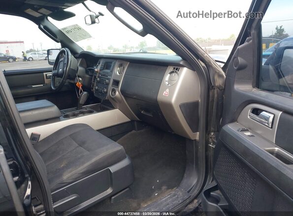 1FMJK1HT8GEF43527 2016 FORD EXPEDITION EL Black Widok wnętrza z przodu