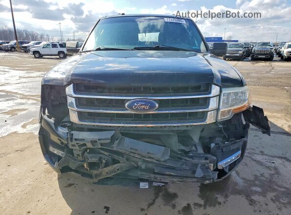 1FMJK1HTXHEA07857 2017 FORD EXPEDITION Black Widok z przodu