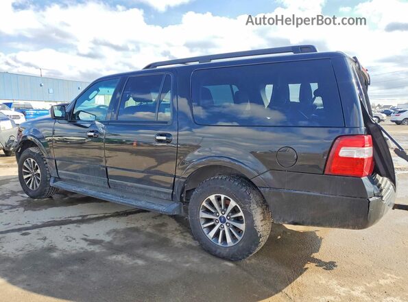 1FMJK1HTXHEA07857 2017 FORD EXPEDITION Black Tył lewy