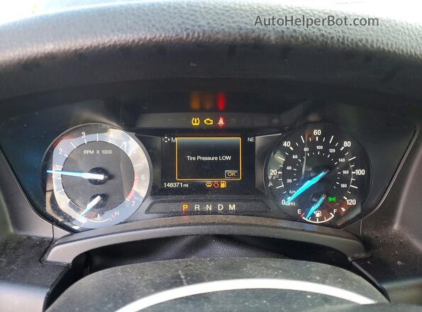 1FMJK1HTXHEA07857 2017 FORD EXPEDITION Black Widok zestawu wskaźników