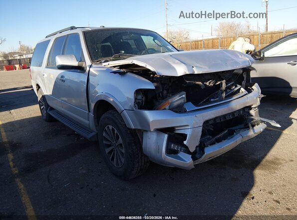 1FMJK1JT7HEA31334 2017 FORD EXPEDITION EL Silver Przód prawy