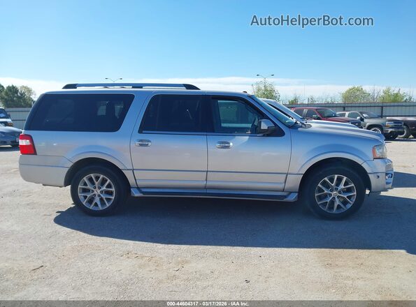 1FMJK2AT2HEA13040 2017 FORD EXPEDITION EL Серебряный Вид задней части салона
