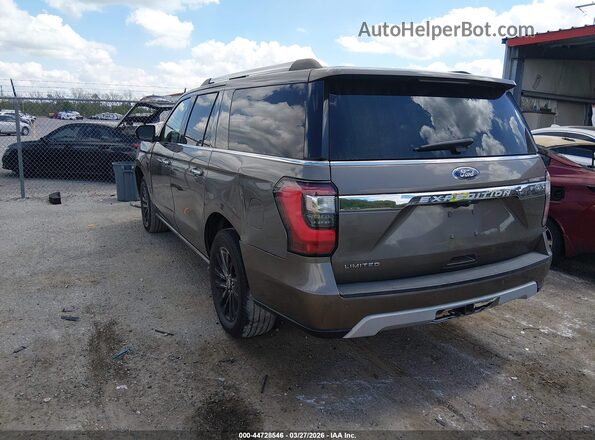 1FMJK2AT2KEA38222 2019 FORD EXPEDITION MAX Pewter უკანა მარცხენა