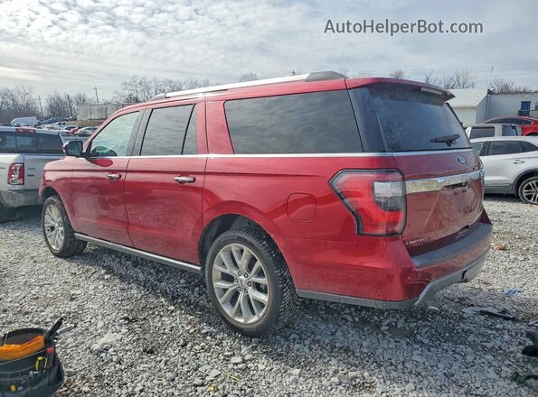 1FMJK2AT2KEA75951 2019 FORD EXPEDITION Burgundy Tył lewy