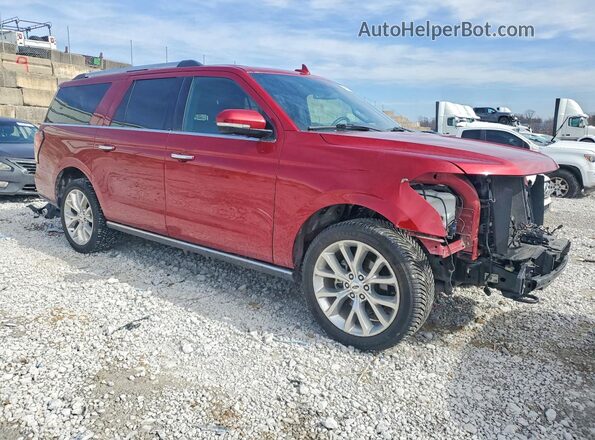 1FMJK2AT2KEA75951 2019 FORD EXPEDITION Burgundy Przód prawy
