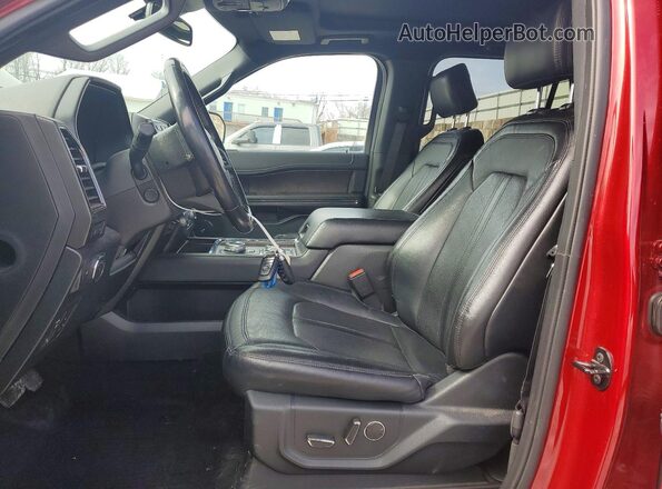1FMJK2AT2KEA75951 2019 FORD EXPEDITION Burgundy Widok wnętrza z przodu