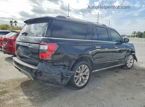 1FMJK2AT5KEA06820 2019 FORD EXPEDITION Black Tył prawy