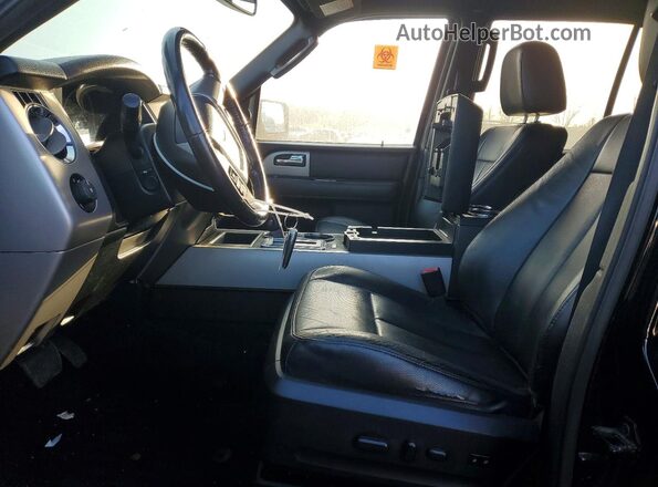 1FMJK2AT9GEF14456 2016 FORD EXPEDITION Черный Вид салона спереди