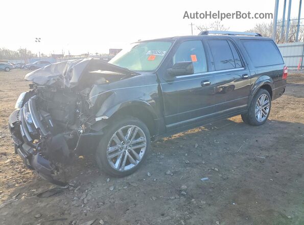 1FMJK2AT9GEF14456 2016 FORD EXPEDITION Черный Передняя левая четверть