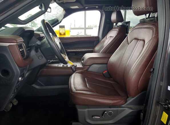 1FMJK2AT9NEA31823 2022 FORD EXPEDITION Серый Вид салона спереди
