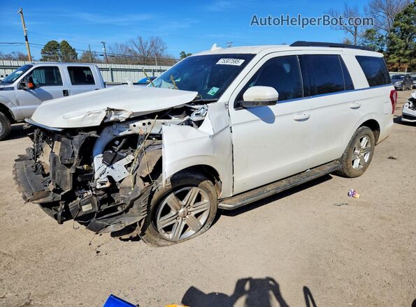 1FMJU1HT0MEA55372 2021 FORD EXPEDITION White წინა მარცხენა ხედი სამი მეოთხედიდან