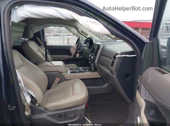 1FMJU1HT6MEA40486 2021 FORD EXPEDITION Dark Blue Вид салона спереди
