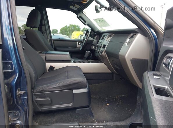 1FMJU1HT9HEA32713 2017 FORD EXPEDITION Dark Blue Вид салона спереди