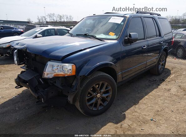 1FMJU2AT5HEA03077 2017 FORD EXPEDITION Blue Przód lewy