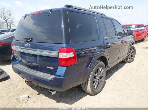 1FMJU2AT5HEA03077 2017 FORD EXPEDITION Blue Tył prawy