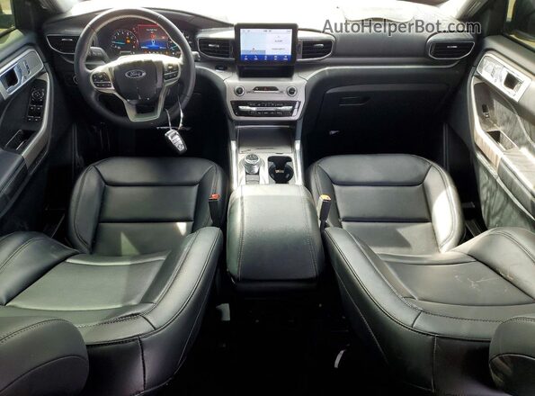 1FMSK7DH1RGA83627 2024 FORD FORD EXPLORER Gray Vista del salpicadero