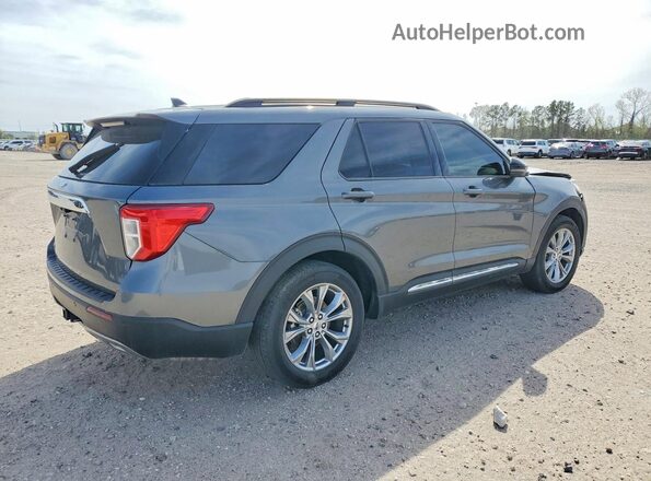 1FMSK7DH1RGA83627 2024 FORD FORD EXPLORER Gray Trasero derecho