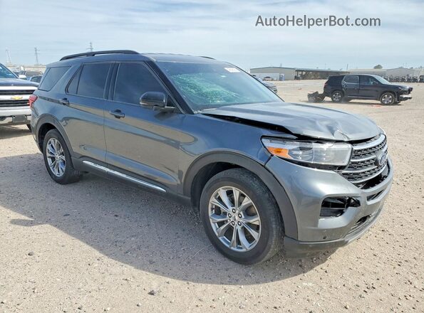 1FMSK7DH1RGA83627 2024 FORD FORD EXPLORER Gray Delantero derecho