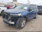 2020 Ford Explorer Xlt Blue vin: 1FMSK7DH4LGA52962