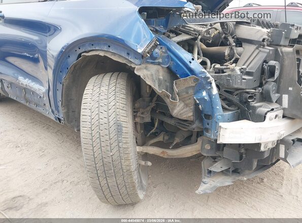 1FMSK7DH4LGA52962 2020 FORD FORD EXPLORER Blue Front view