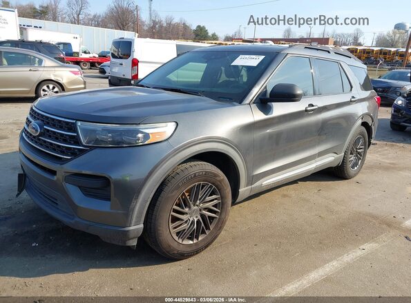 1FMSK7DH4LGA54517 2020 FORD FORD EXPLORER Gray Передня ліва чверть