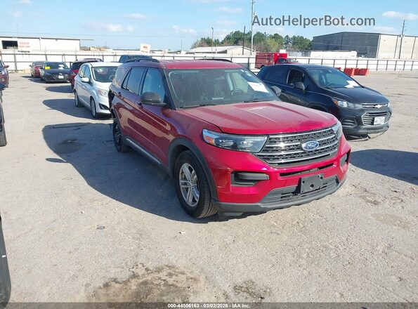 1FMSK7DH5PGC36510 2023 FORD FORD EXPLORER Red Przód prawy