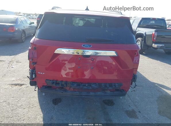 1FMSK7DH5PGC36510 2023 FORD FORD EXPLORER Red Widok z przodu