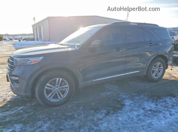 1FMSK7DH6LGA35144 2020 FORD FORD EXPLORER Черный Передняя левая четверть