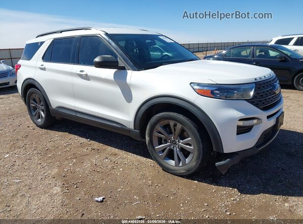 1FMSK7DH6MGA61065 2021 FORD FORD EXPLORER White Przód prawy