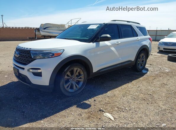 1FMSK7DH6MGA61065 2021 FORD FORD EXPLORER White Przód lewy