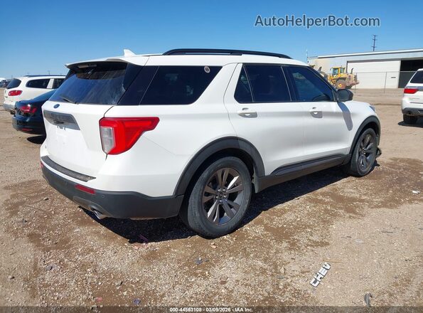 1FMSK7DH6MGA61065 2021 FORD FORD EXPLORER White Tył prawy