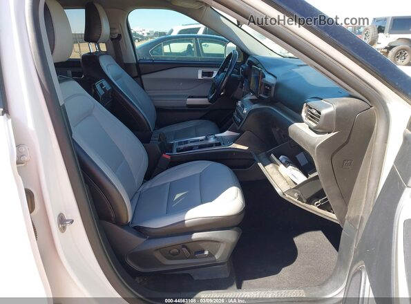 1FMSK7DH6MGA61065 2021 FORD FORD EXPLORER White Widok wnętrza z przodu