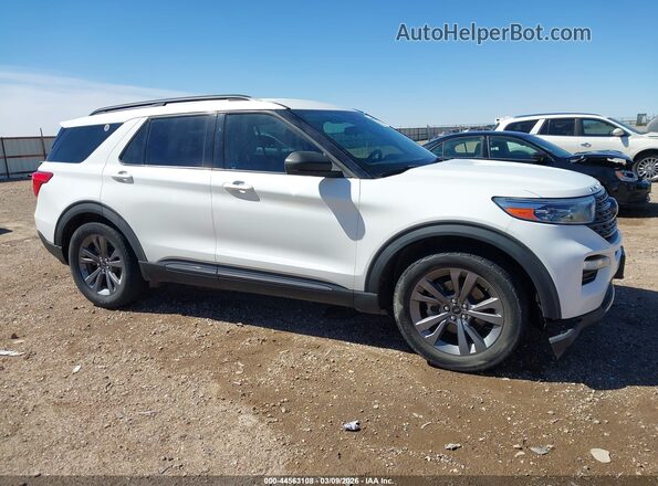 1FMSK7DH6MGA61065 2021 FORD FORD EXPLORER White Widok wnętrza 360 stopni