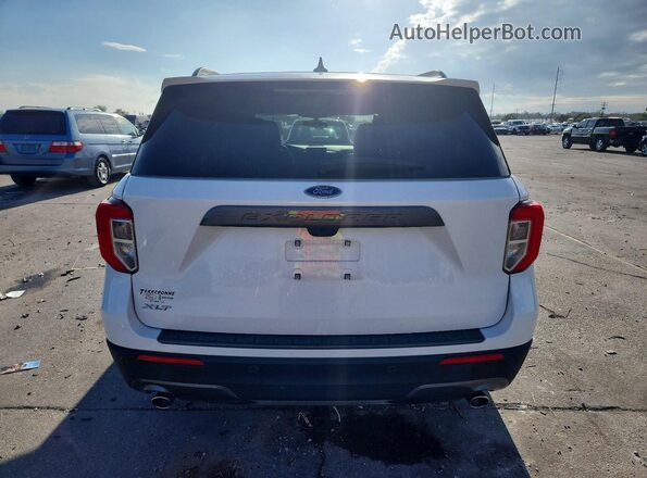 1FMSK7DH6RGA10267 2024 FORD FORD EXPLORER White Widok z tyłu